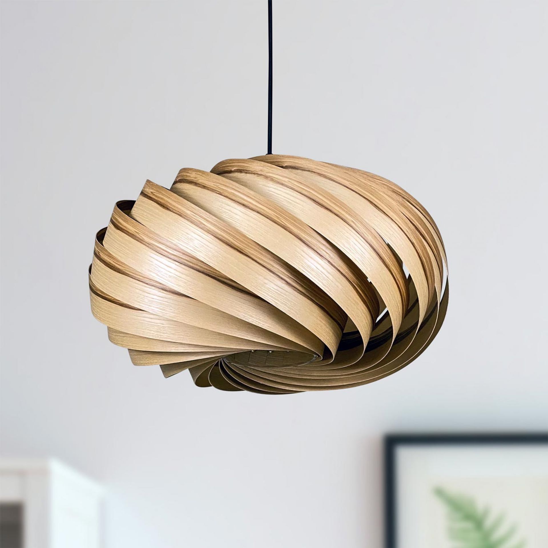 Quiescenta Pendant lamp Ø45 cm Olive Gofurnit