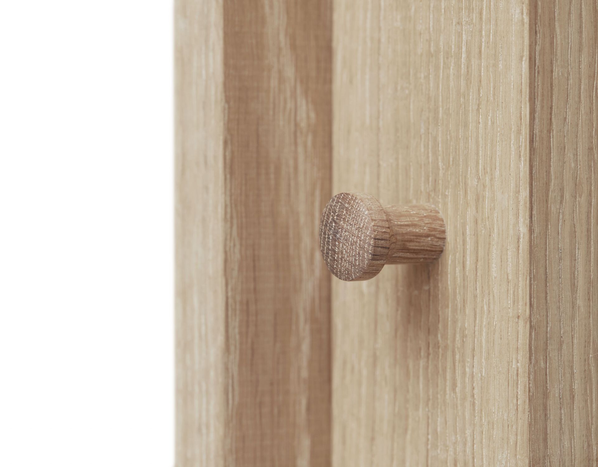 Foyer Coat Rack white oiled Form & Refine