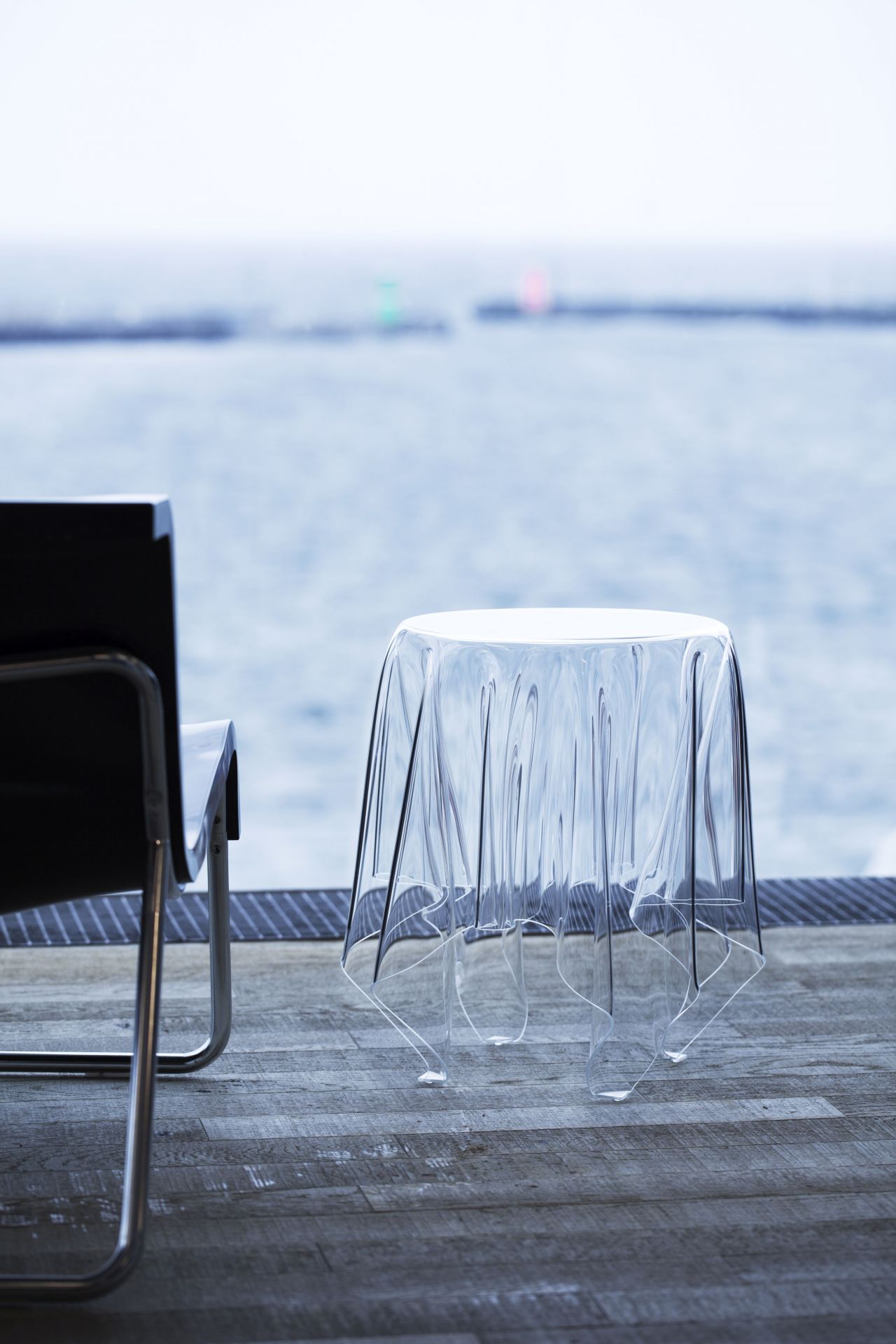 Essey Illusion Side Table transparent Klein & More