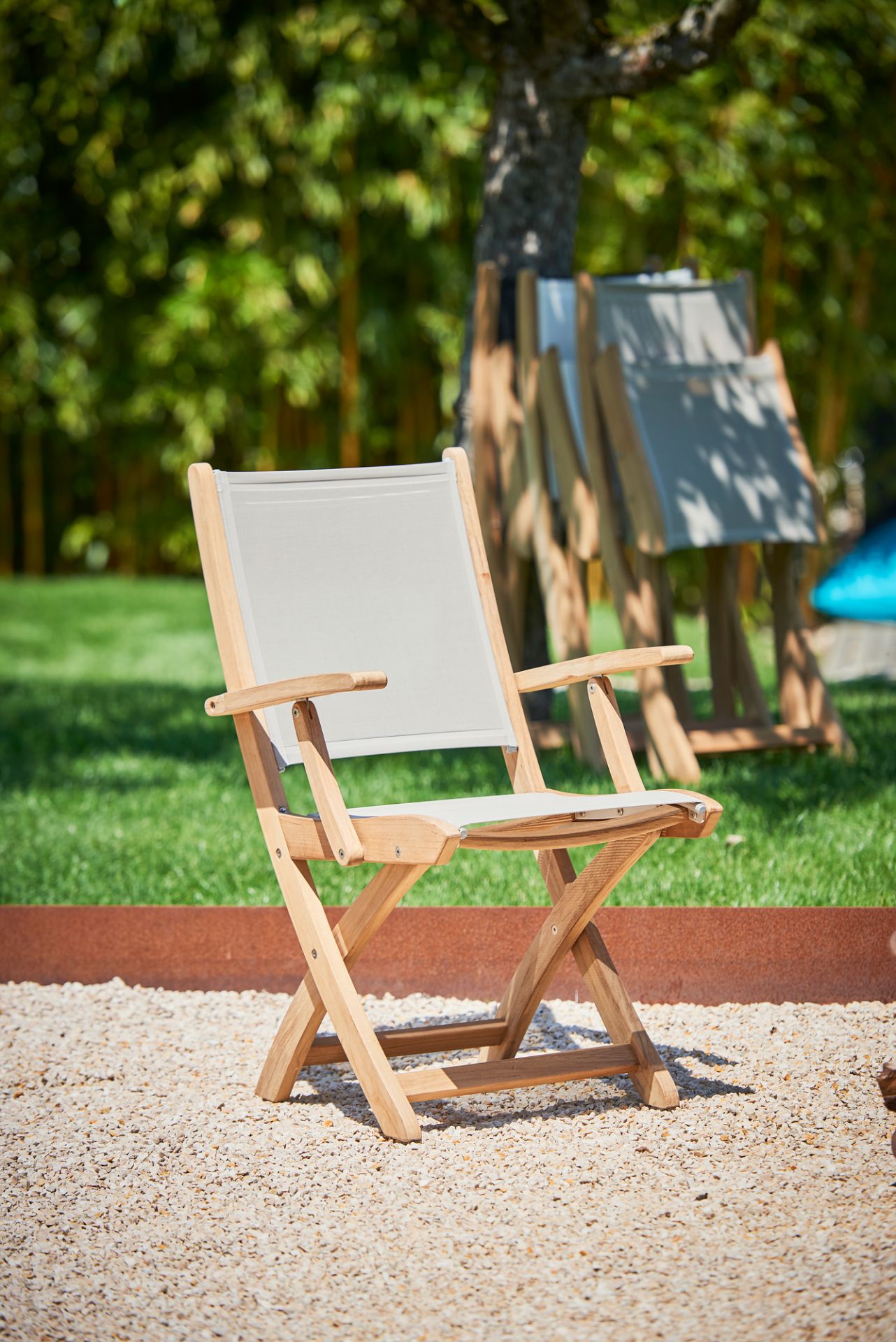 Jump Folding Armchair Taupe Jan Kurtz