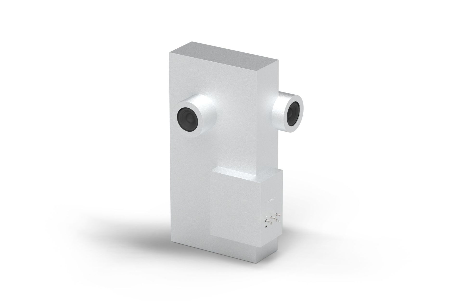 Brutalist Loudspeaker Transparent