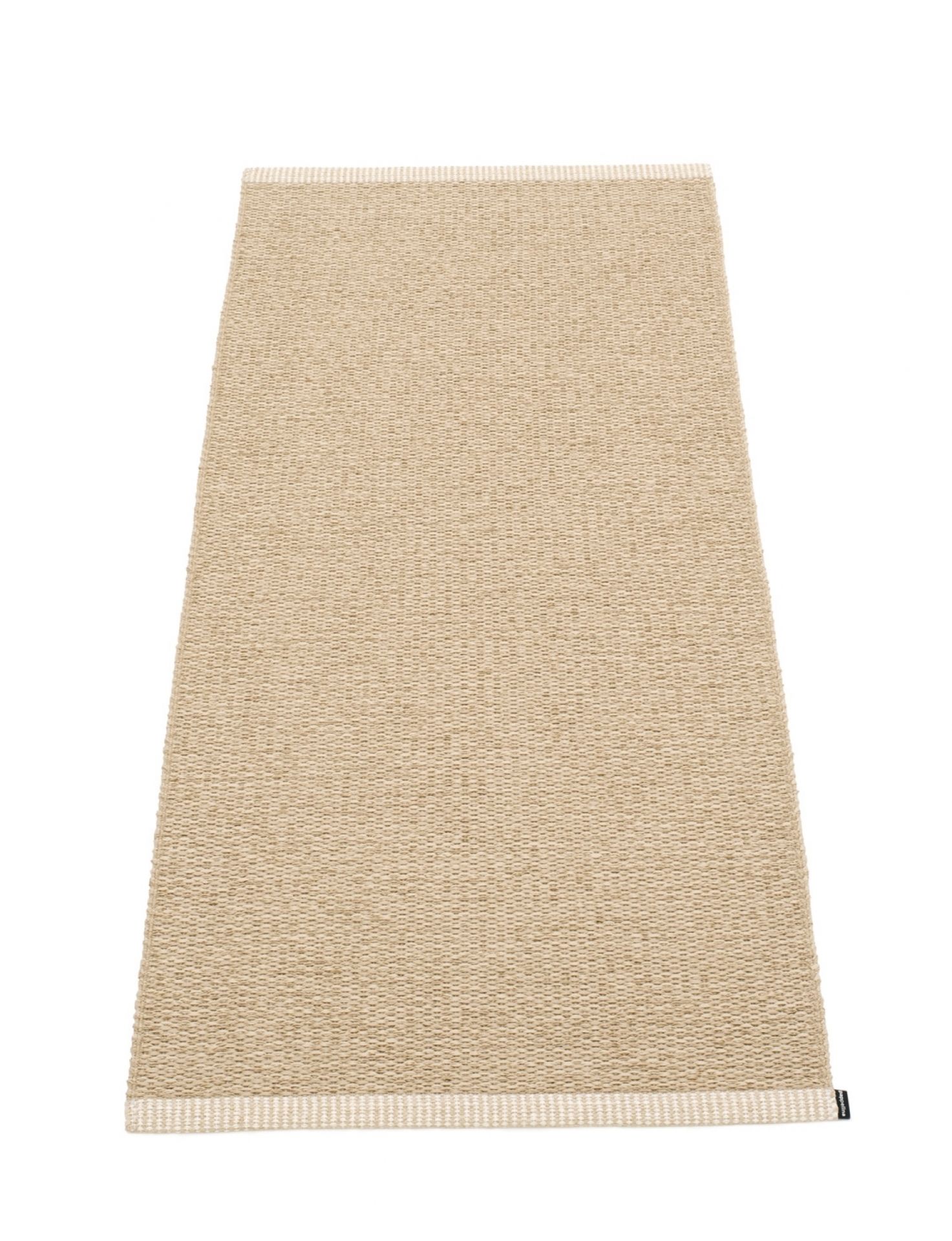 Mono Plastic Rug 60x150 Pappelina Beige