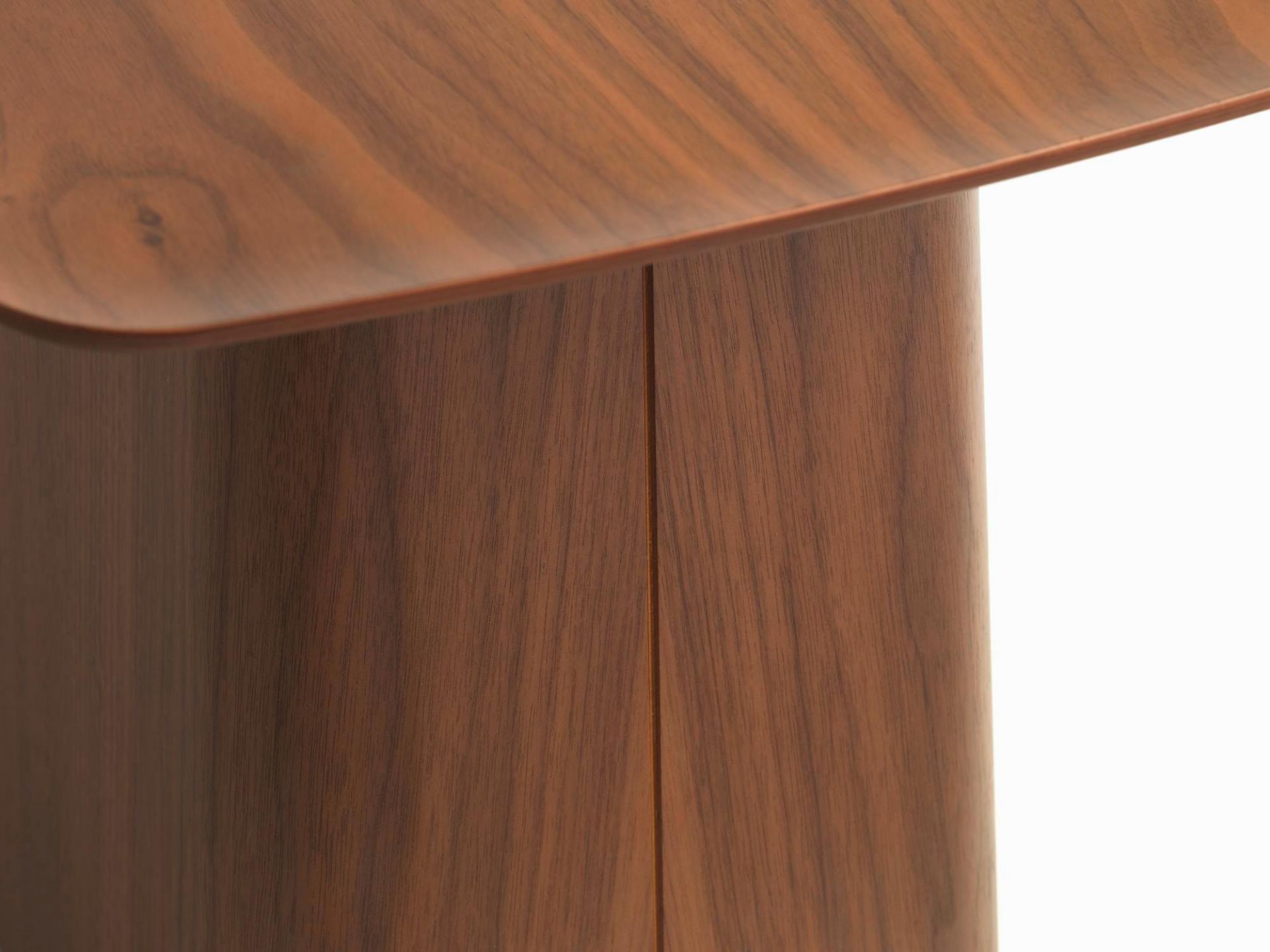 Wooden Side Table walnut small Vitra