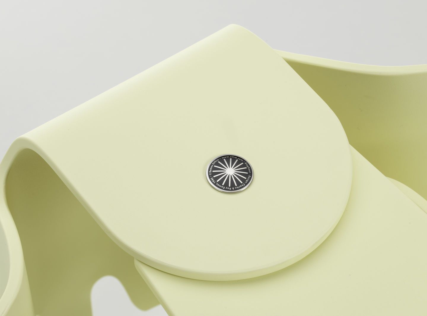 Eames Elephant Stool RE Vitra canary yellow