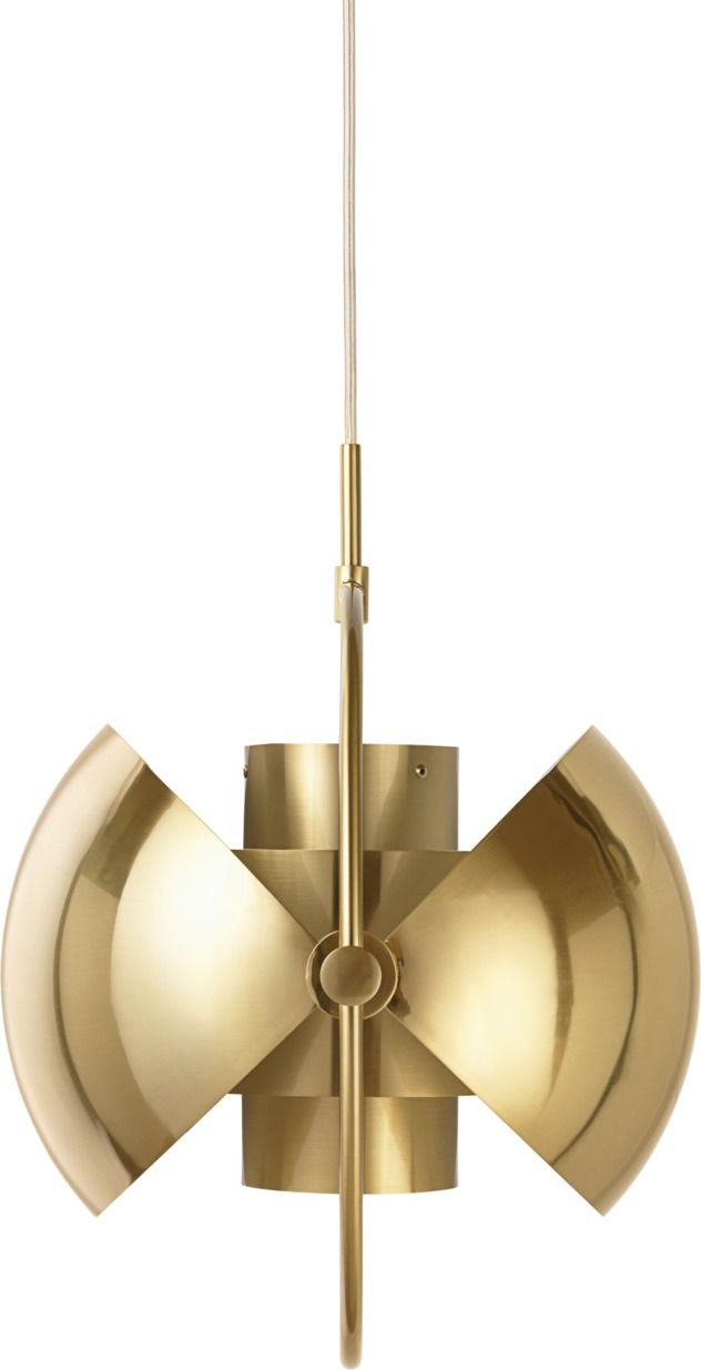 Multi-Lite pendant lamp Brass Gubi