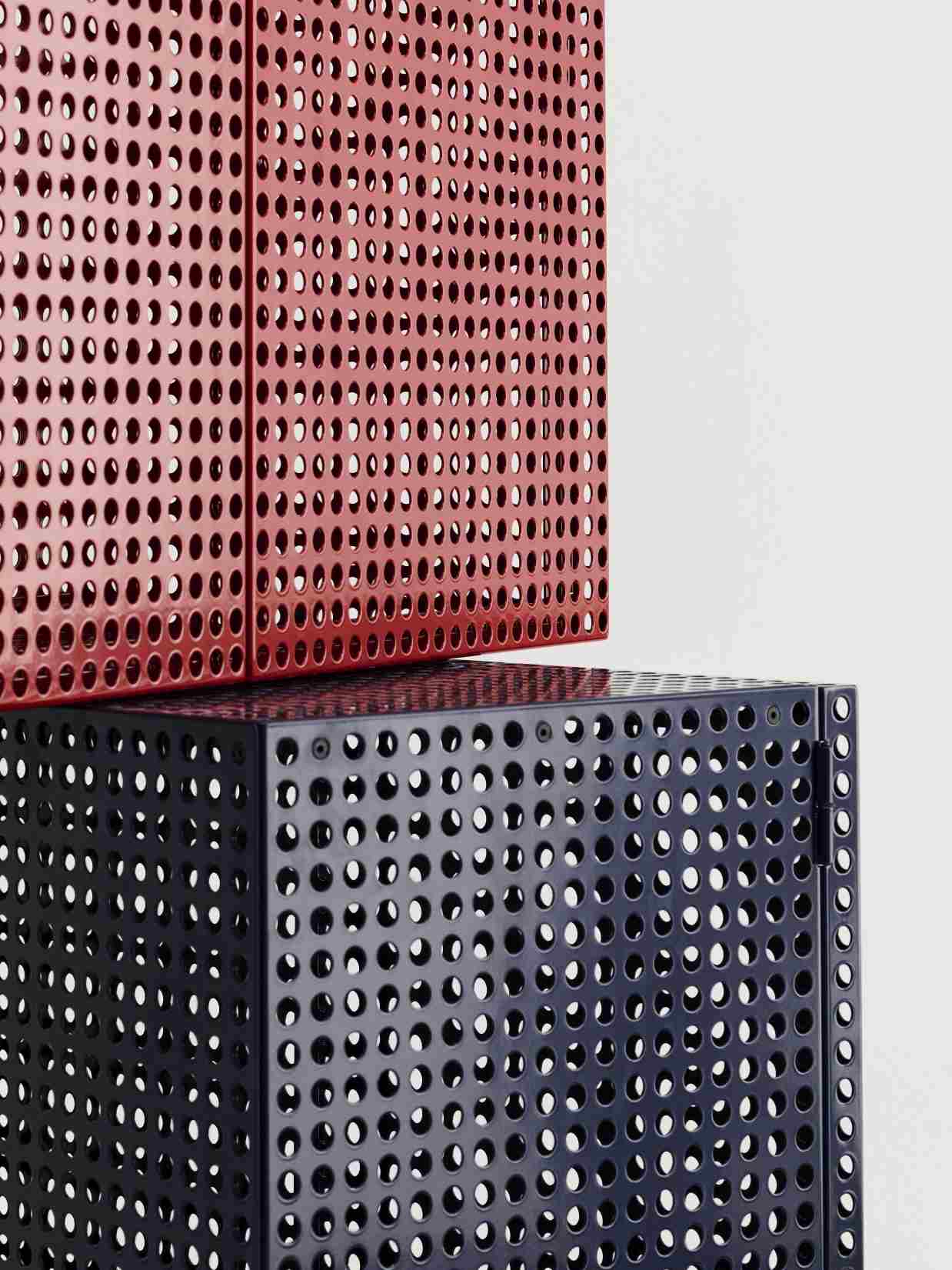 Perforated Cabinet Wall Small Wall Sideboard Hay