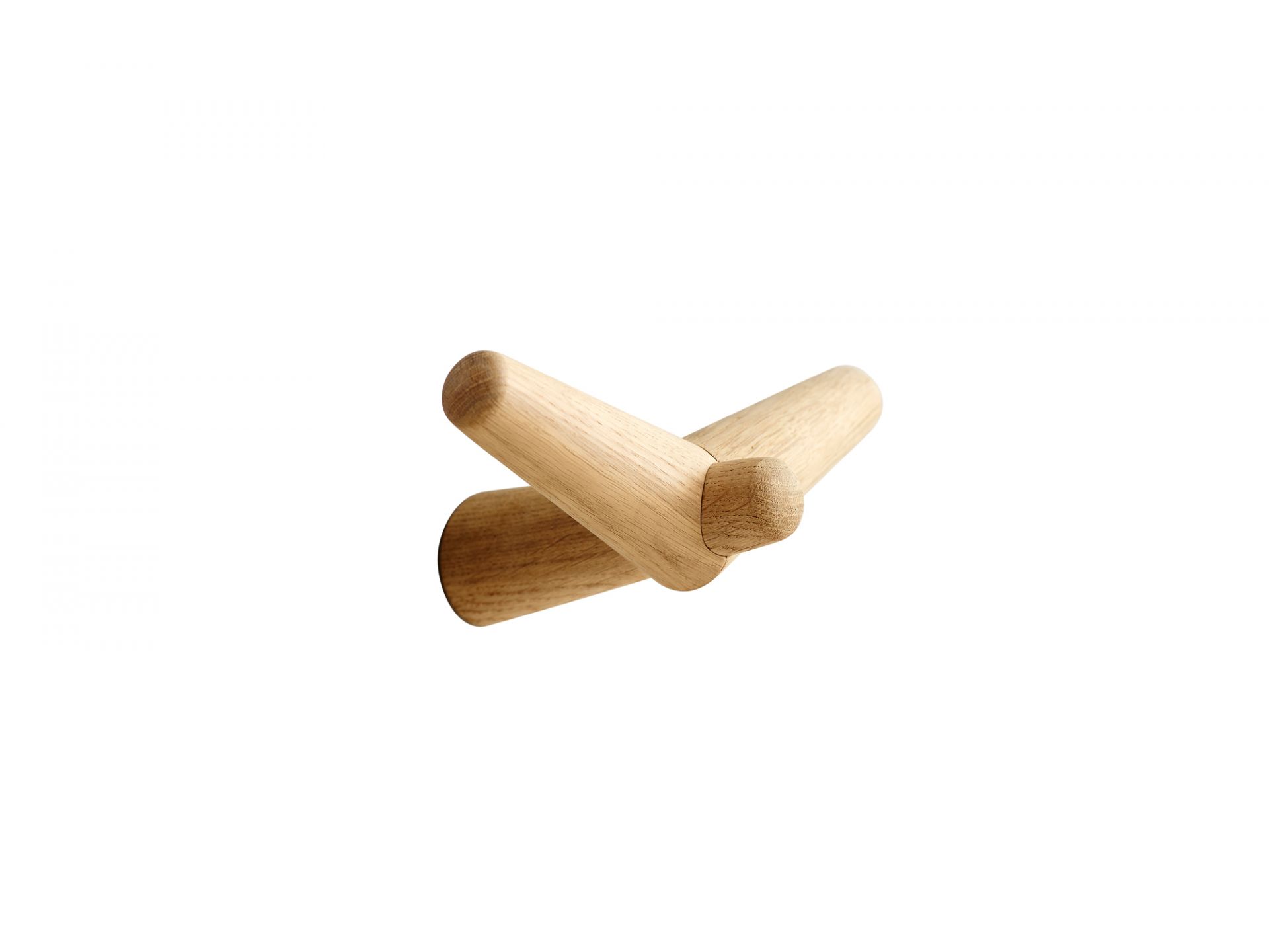 Tail Wing Hook Medium Oak Woud SINGLE PIECES