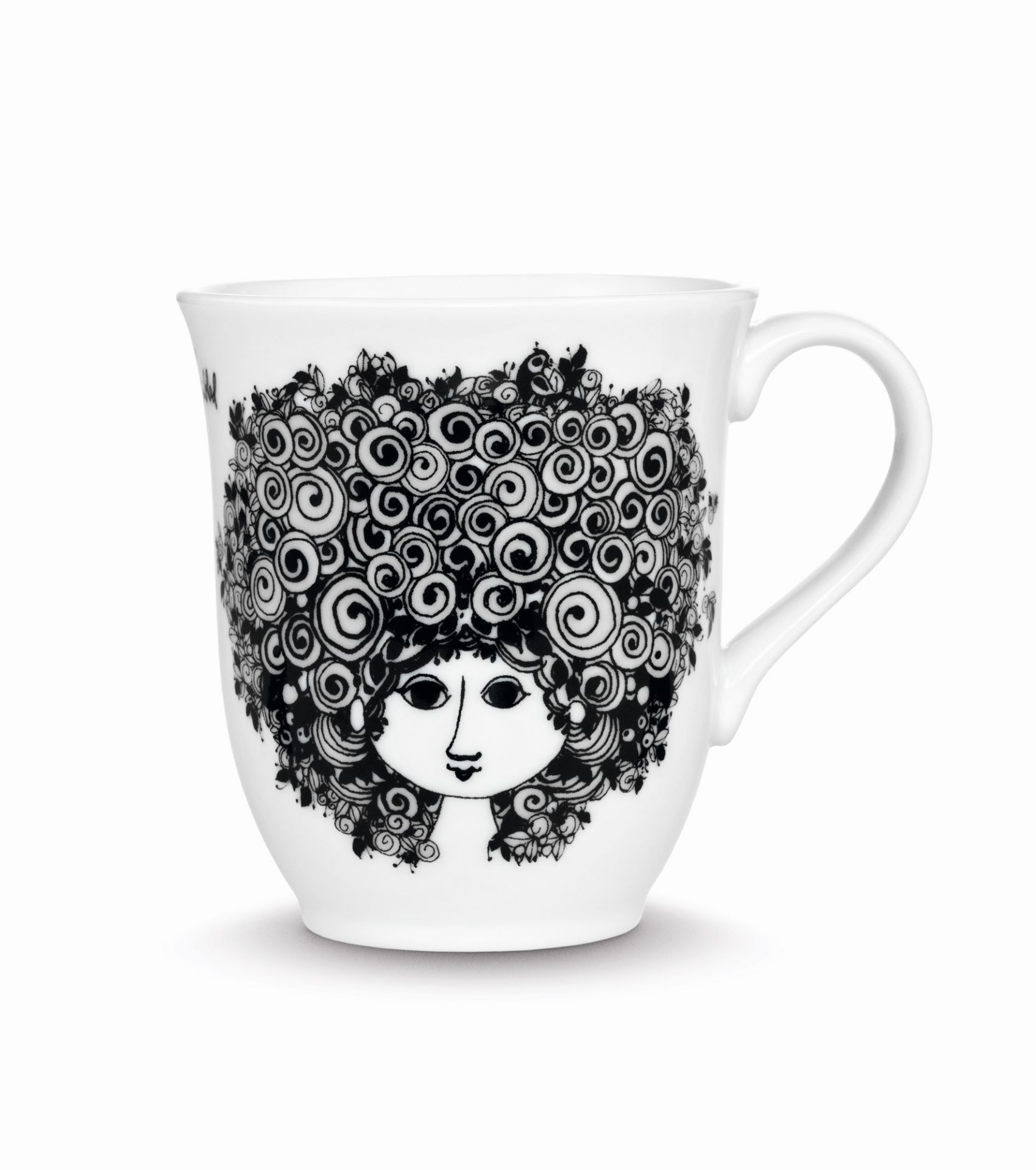 Rosalinde mug black Bjorn Wiinblad SINGLE PIECES