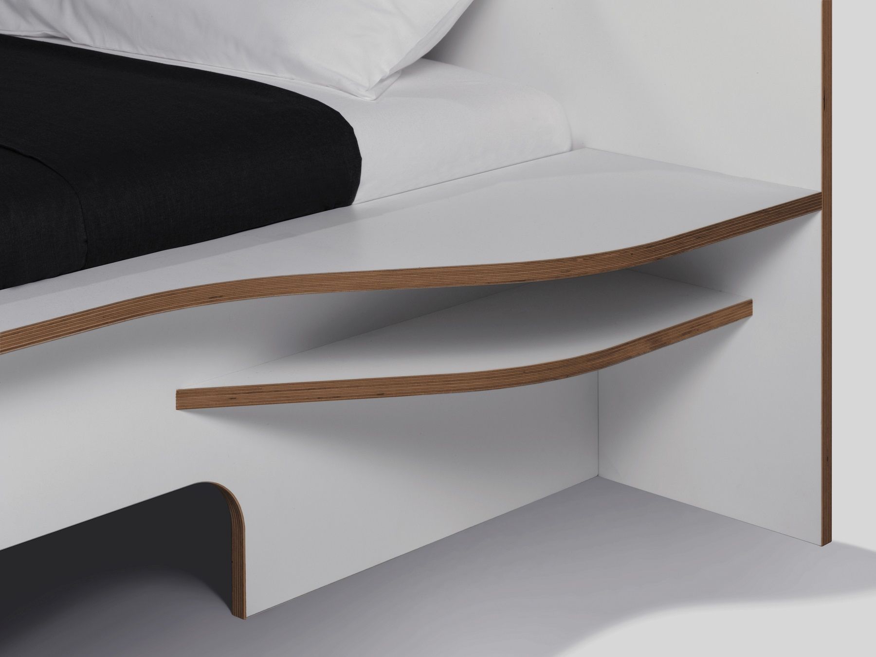 Plane Double bed Müller Möbelwerkstätten
