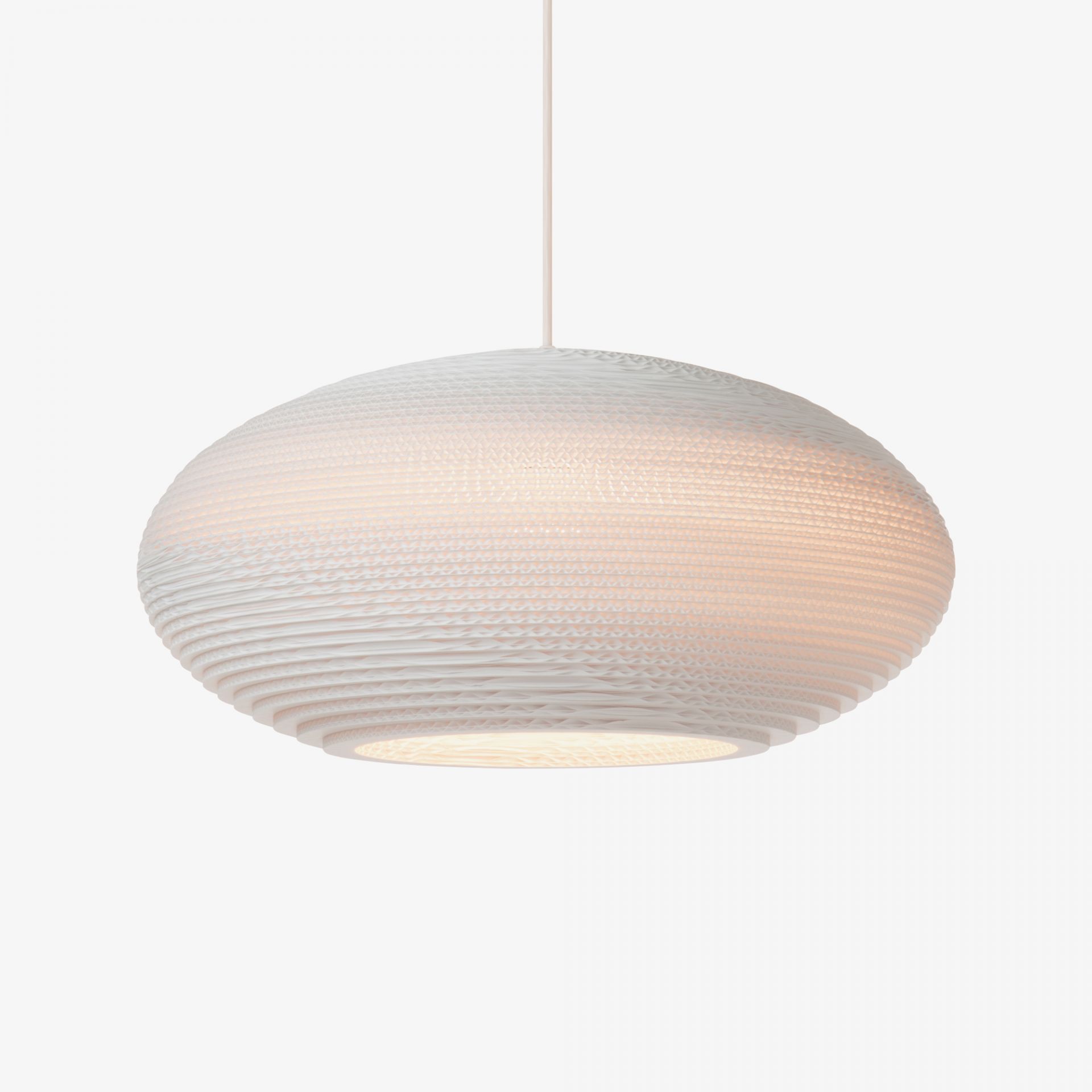 Scraplights Disc 16 Pendant lamp White Graypants