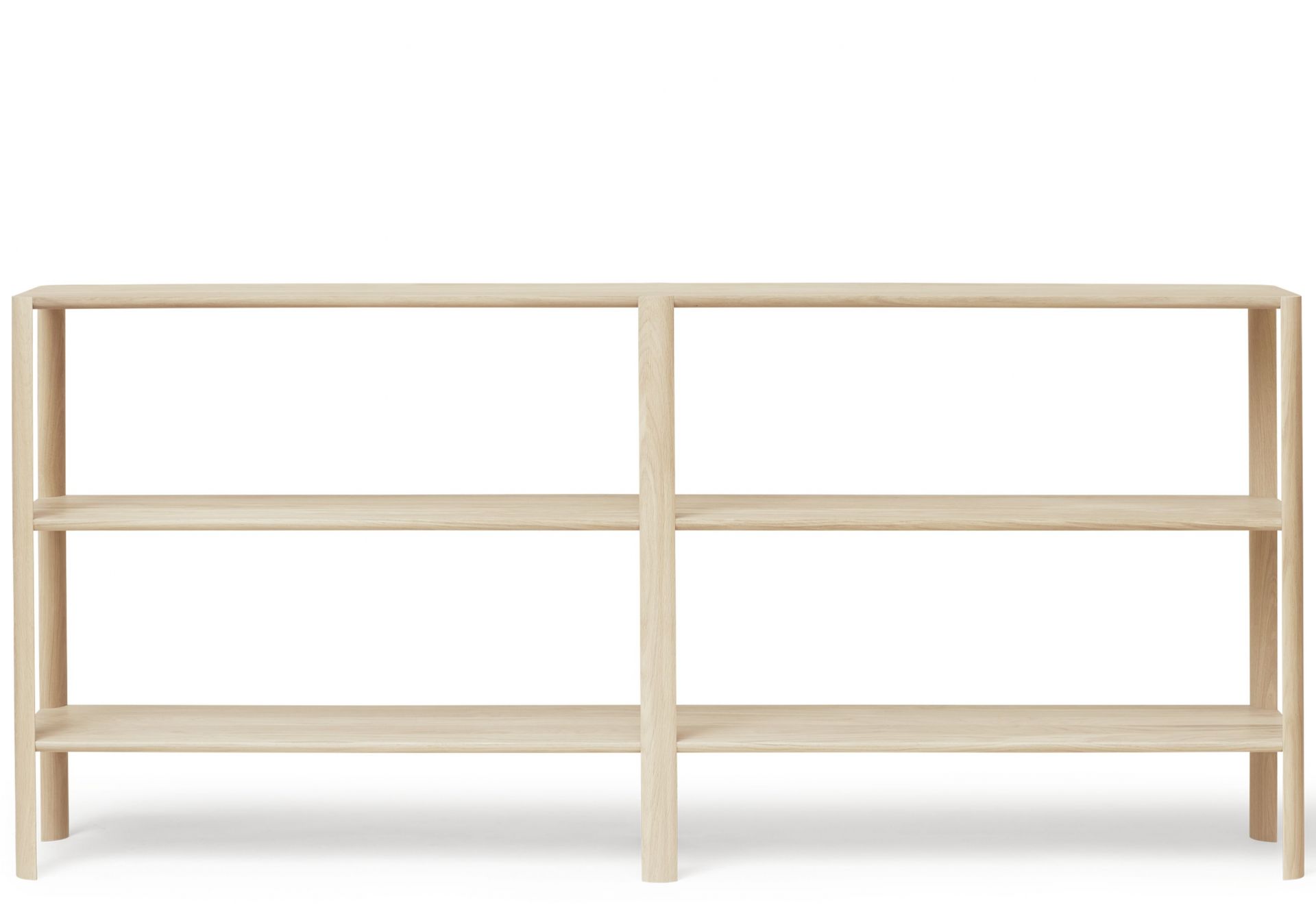 Leaf Shelf 2x3 Oak white oiled Form & Refine