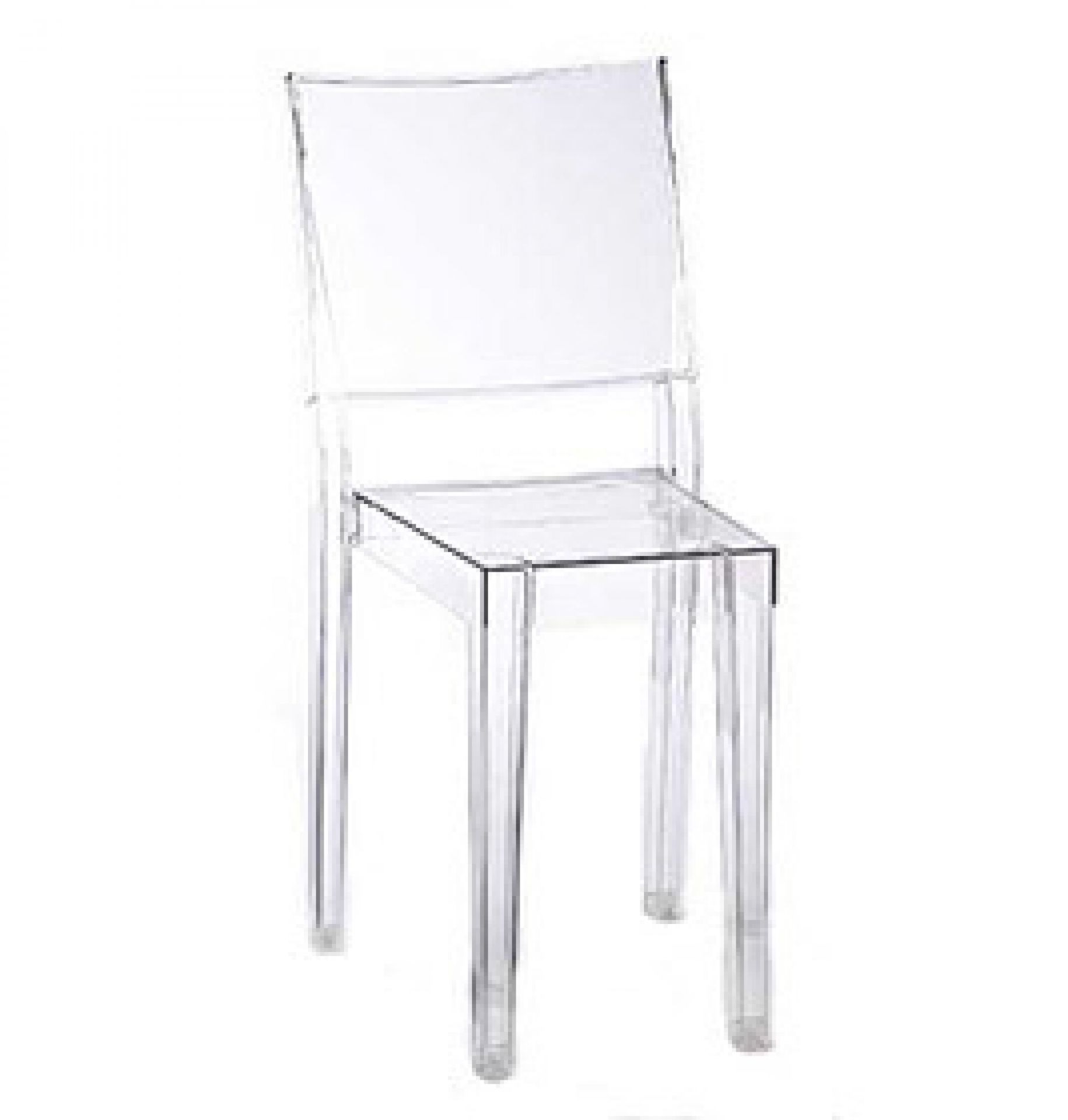 La Marie chair crystal clear Kartell