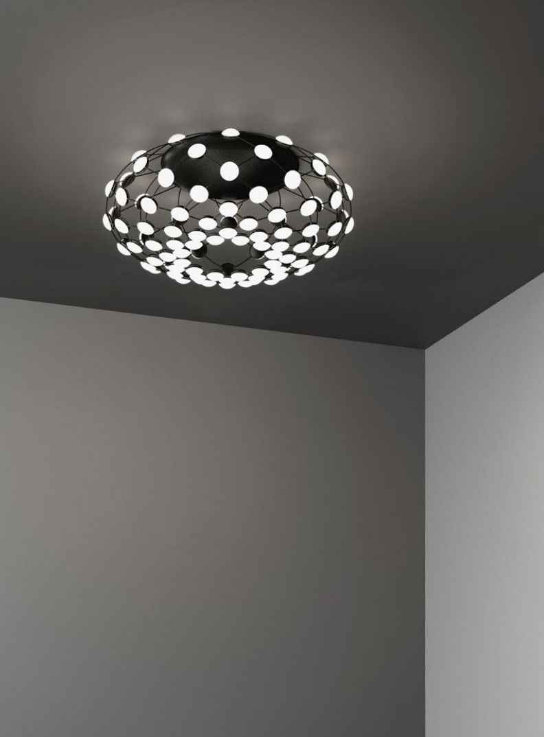 D86P Mesh ceiling light Luceplan
