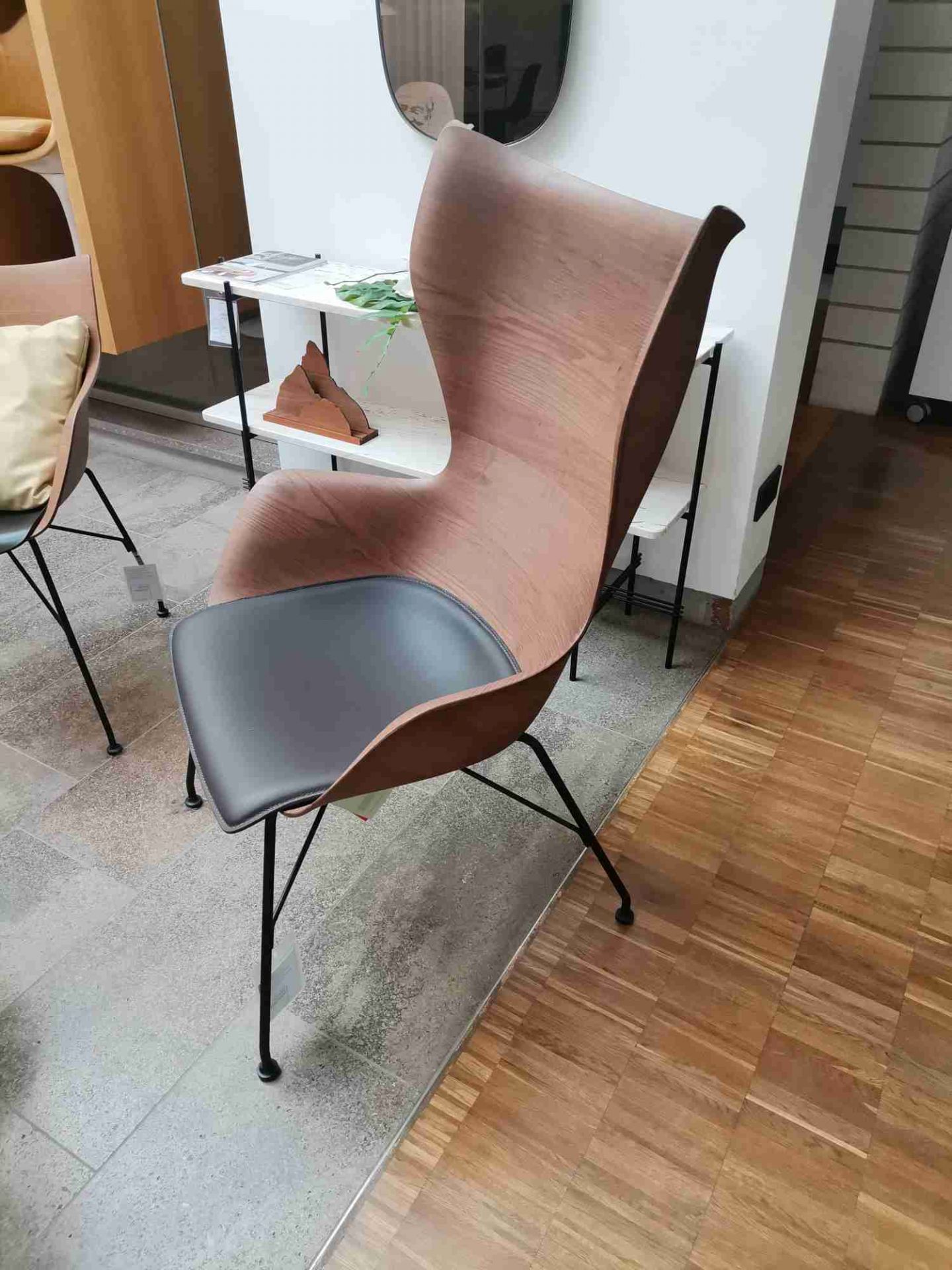 K/WOOD 4915 Armchair Kartell EXHIBITION PIECE 