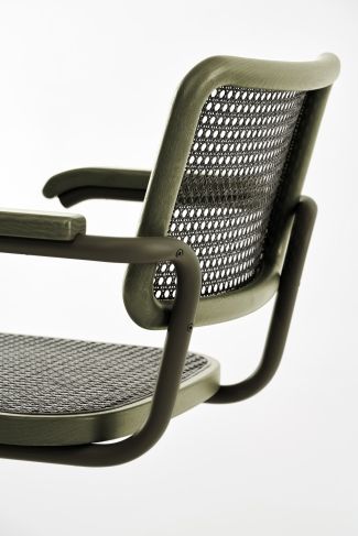 S 64 V Tubular steel classic cantilever chair Thonet