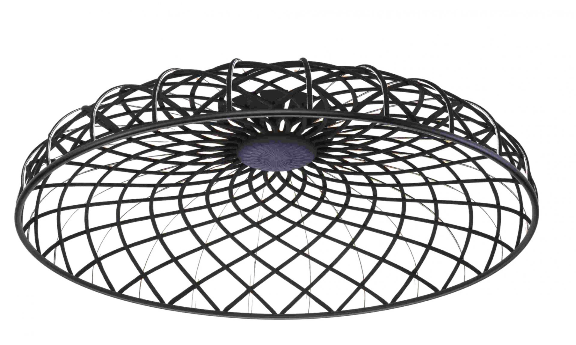 Skynest Ceiling Light Anthracite Flos