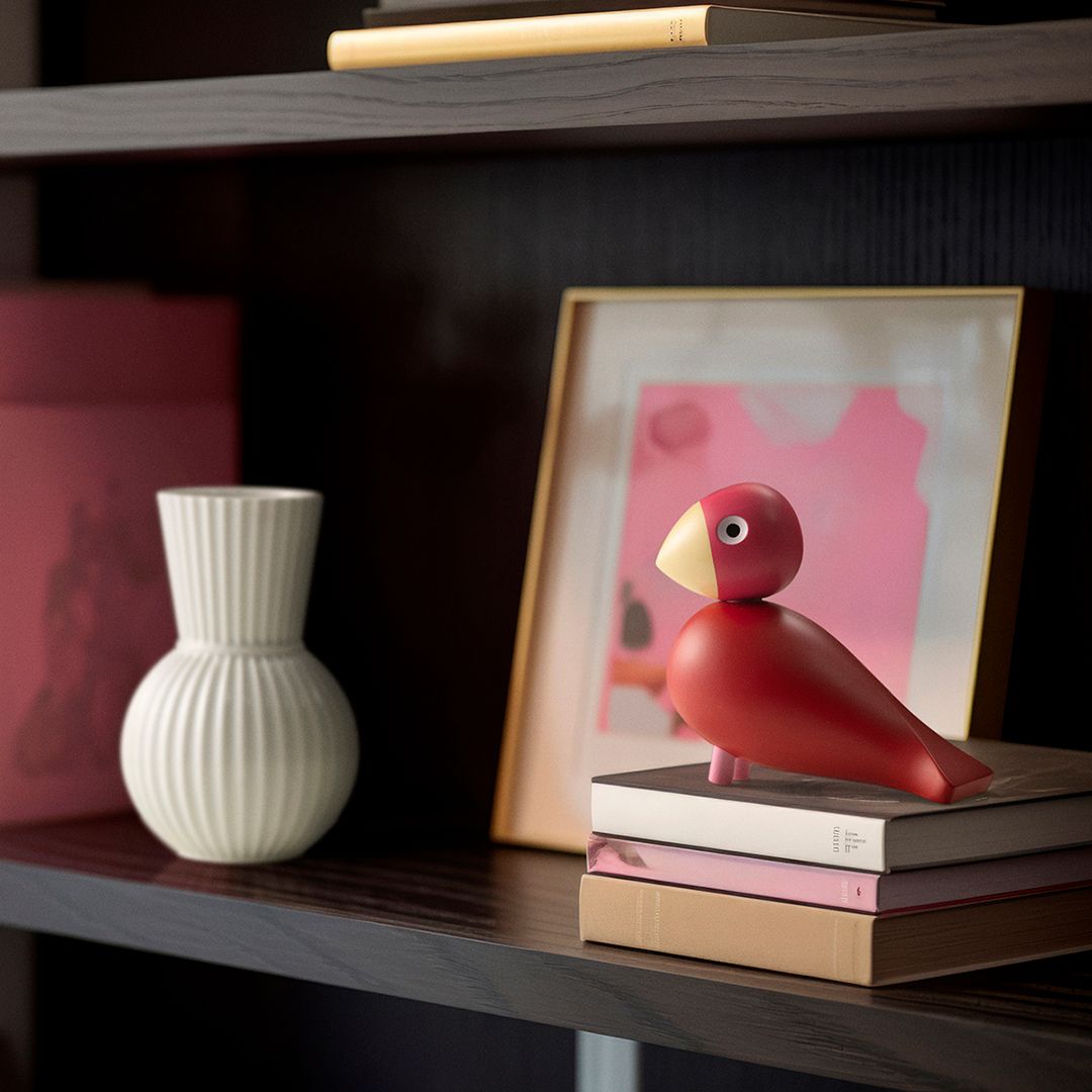 Flora Year Bird 2024 Songbirds Wooden figure Kay Bojesen