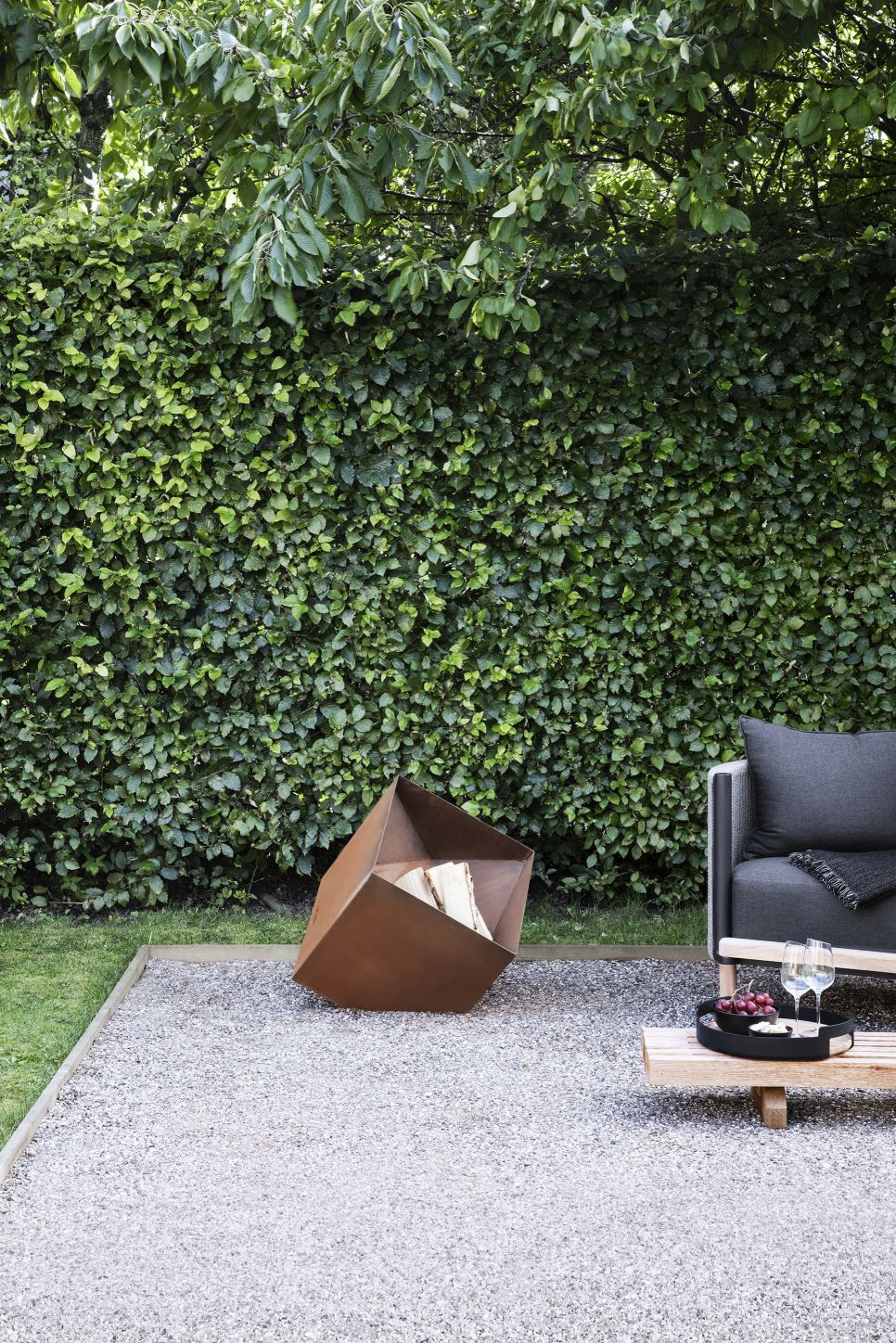 FireCube fire bowl and grill Eva Solo 