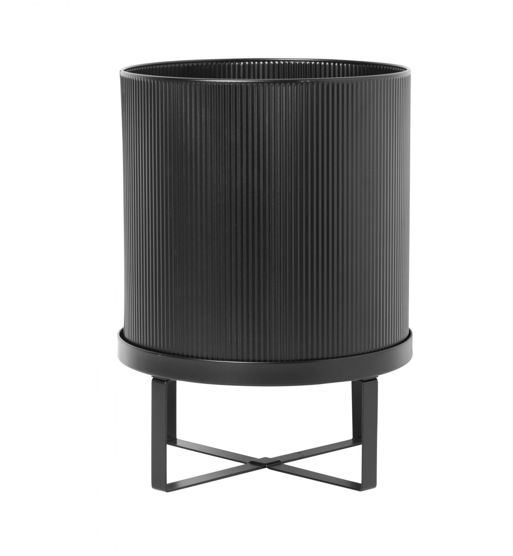 Bau Flower Pot Large Ferm Living Black