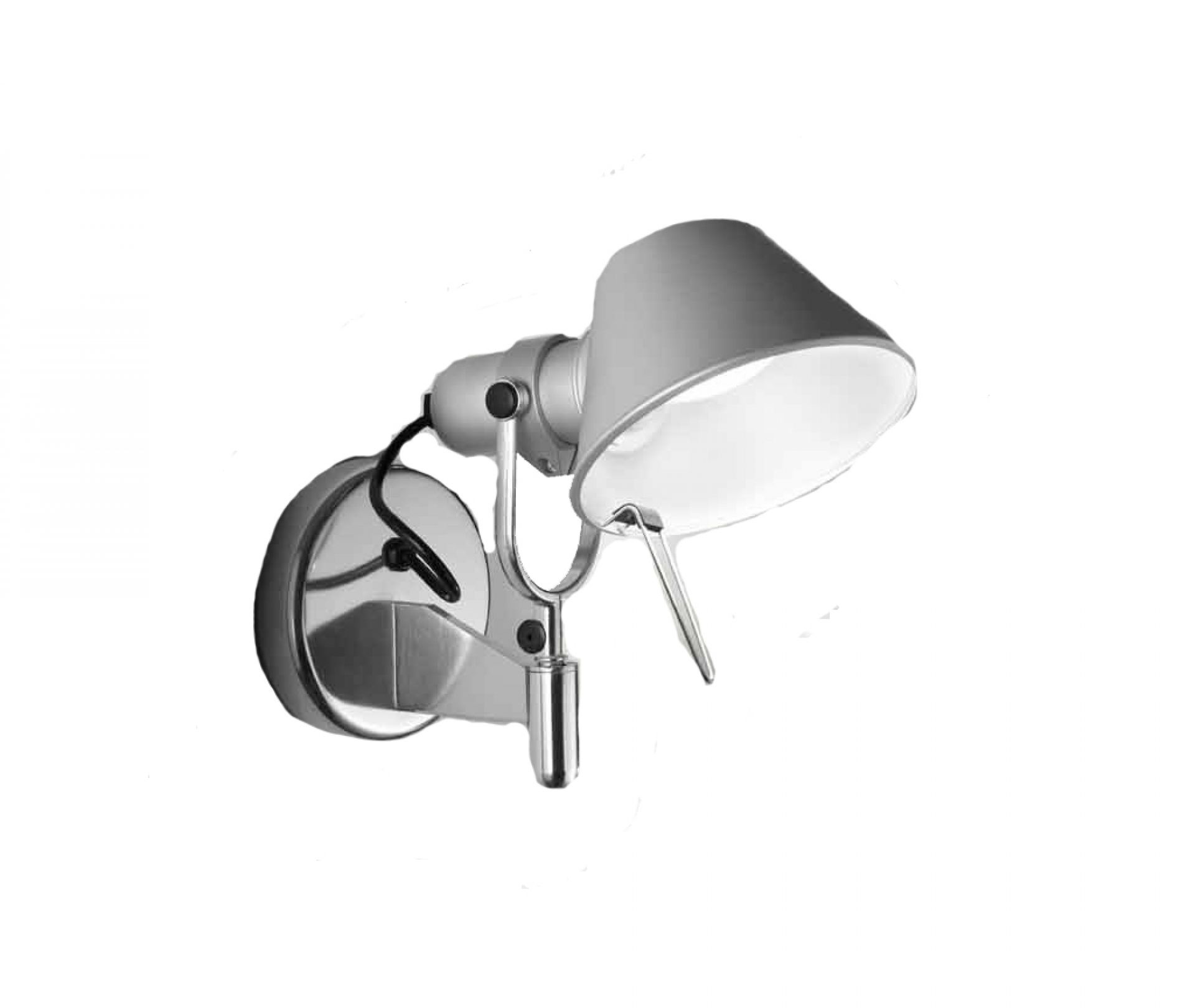 Tolomeo Micro Faretto Wall Lamp Aluminium Artemide