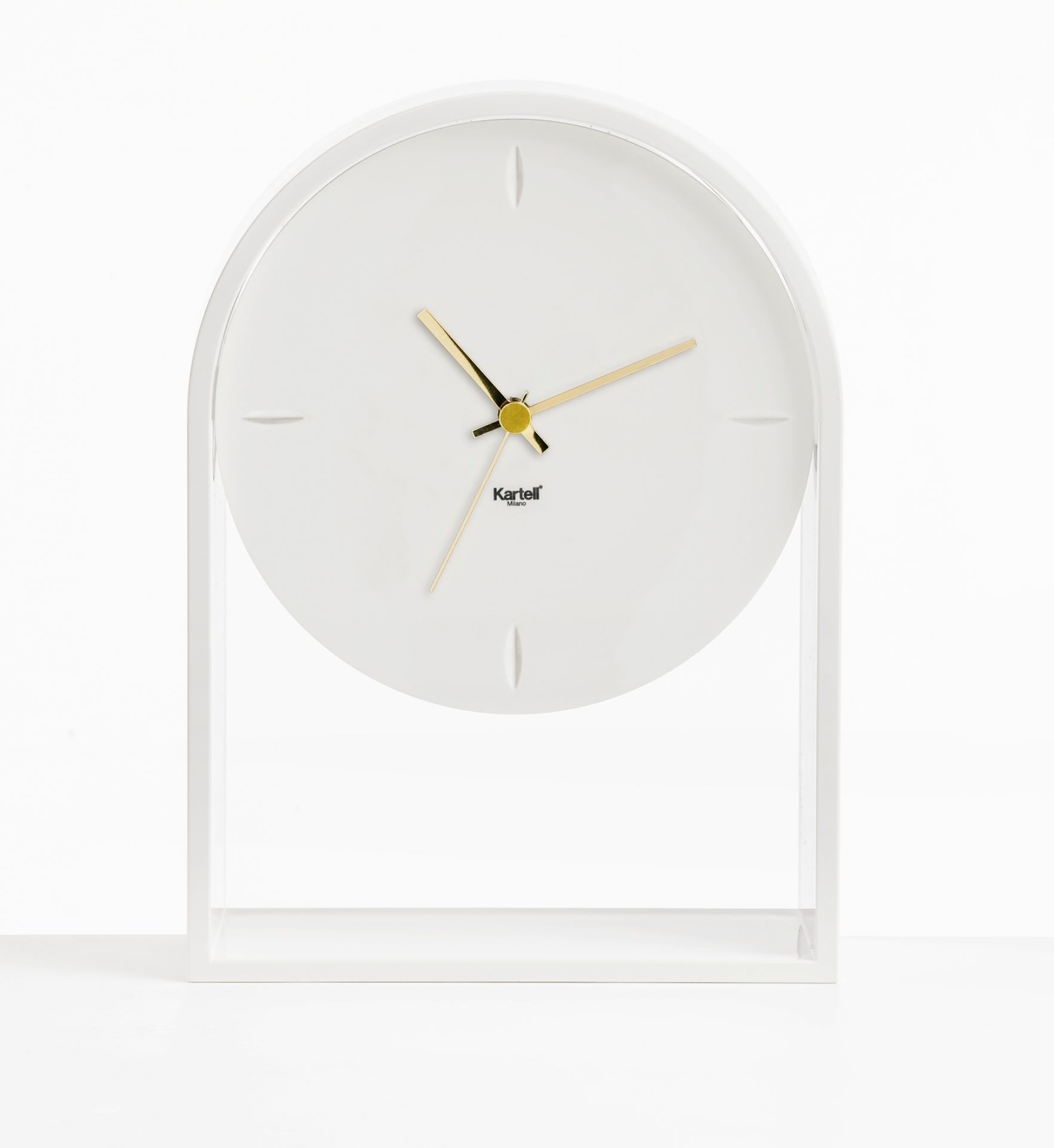 Air du Temps Desk Clock Kartell White