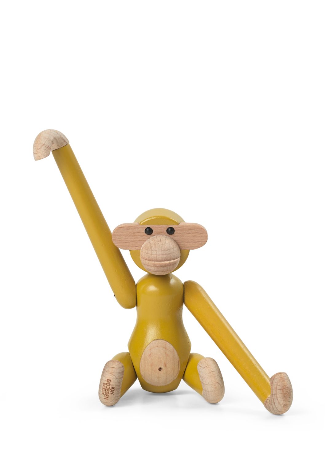 Monkey Mini coloured Kay Bojesen Vintage Yellow
