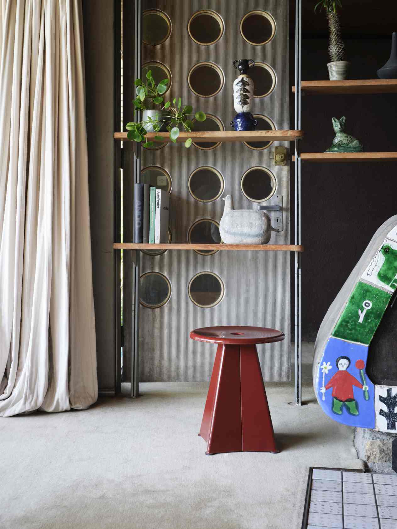 Tabouret Métallique Metallic Stool Vitra