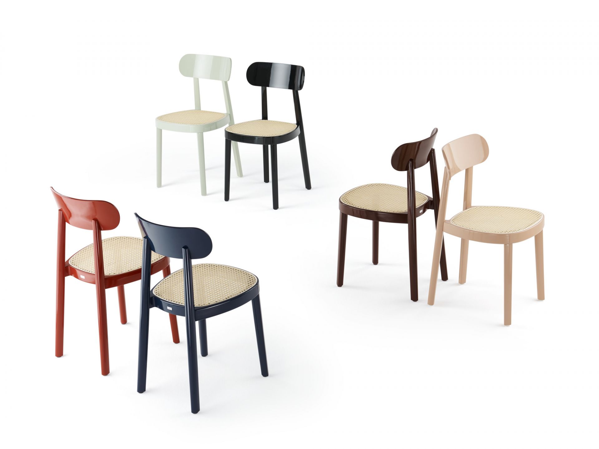 Wooden Chair 118 Glossy Thonet