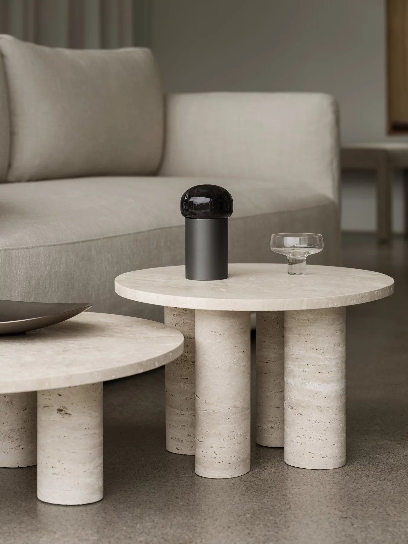 Volos side table round Ø 52 x H 34 cm Blomus