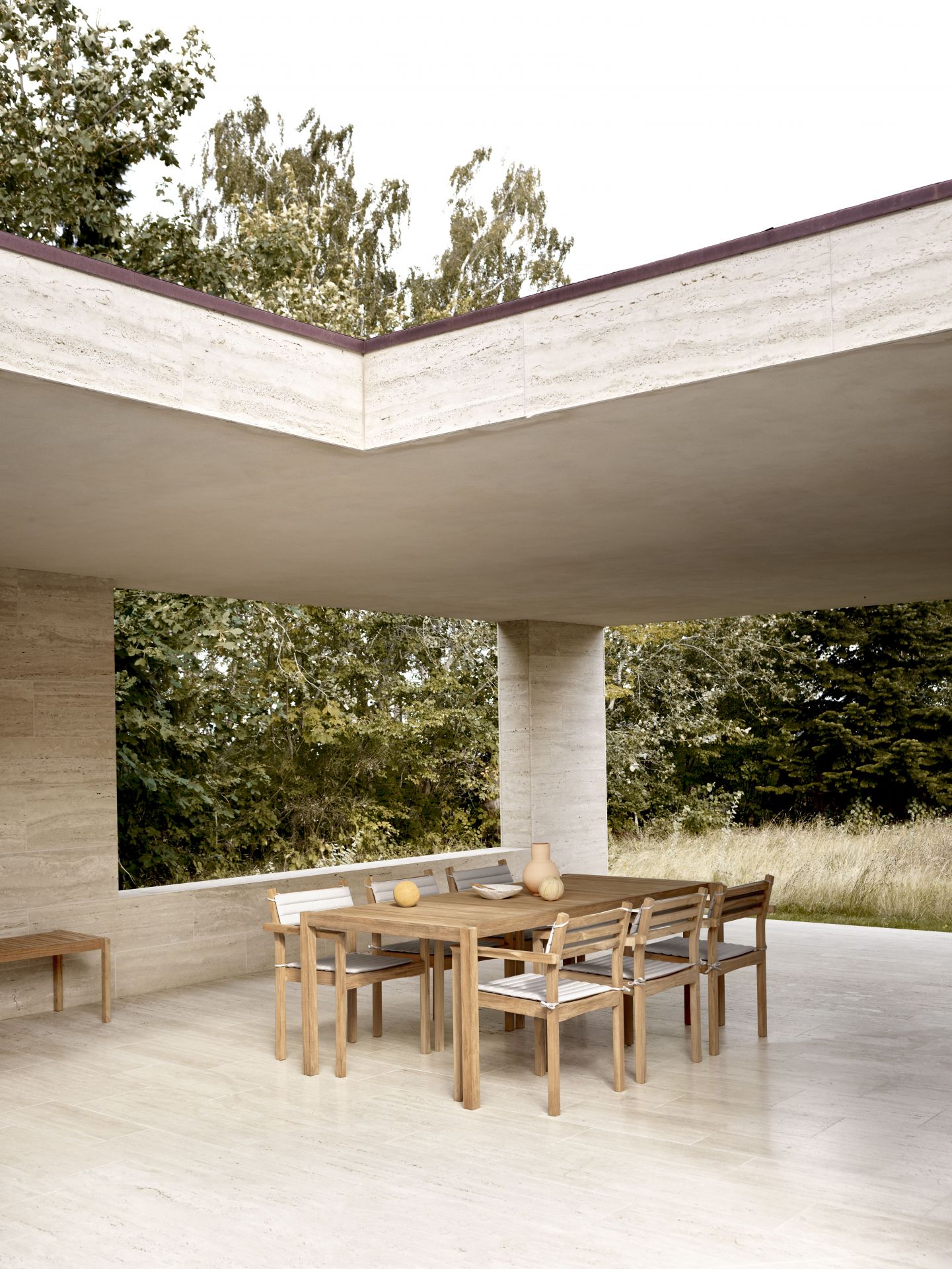 CU AH912 Cushion for AH912 Table/Bench Outdoor Carl Hansen & Søn