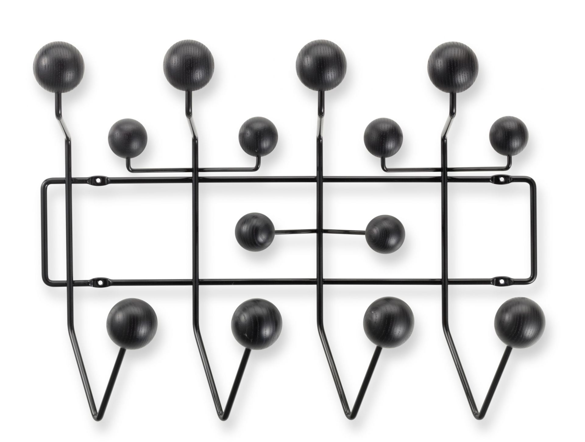 Eames Hang it all wardrobe black ash Vitra